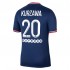 Camisola Paris Saint-Germain Layvin Kurzawa 20 Equipamento Primeiro 2021-2022 Manga Curta